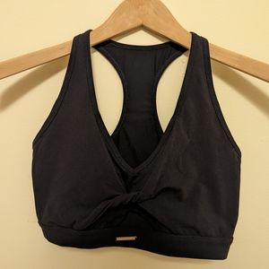 Whitney Simmons Gymshark V2 Black Sports Bra